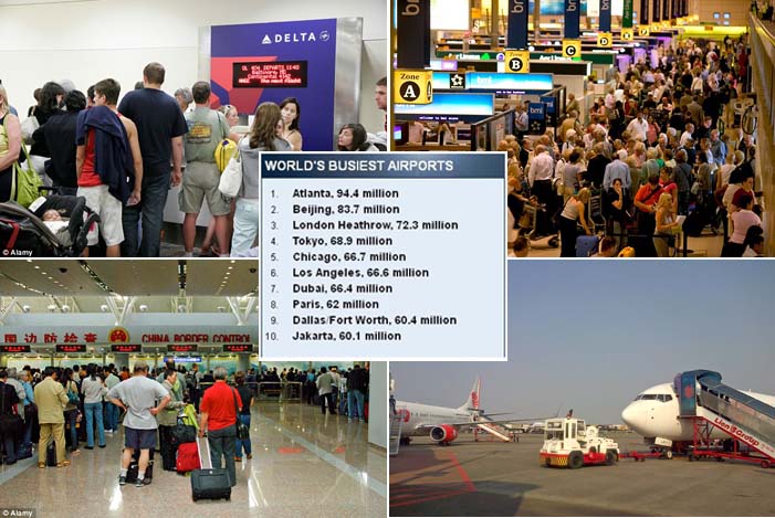 Soekarno - Hatta di Peringkat ke-10 Bandara Tersibuk di Dunia (Atlanta di AS Nomor Satu)